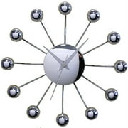 Round 11 1/2" Silver Sunburst