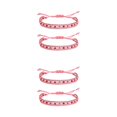 thumbnail image 1 of Minnieouse 2 piezas de pulseras de cristal de estilo bohemio para mujer, fiesta, banquete, viaje, senderismo, brazalete tejido, decoración de Type1 NO1, 1 of 6