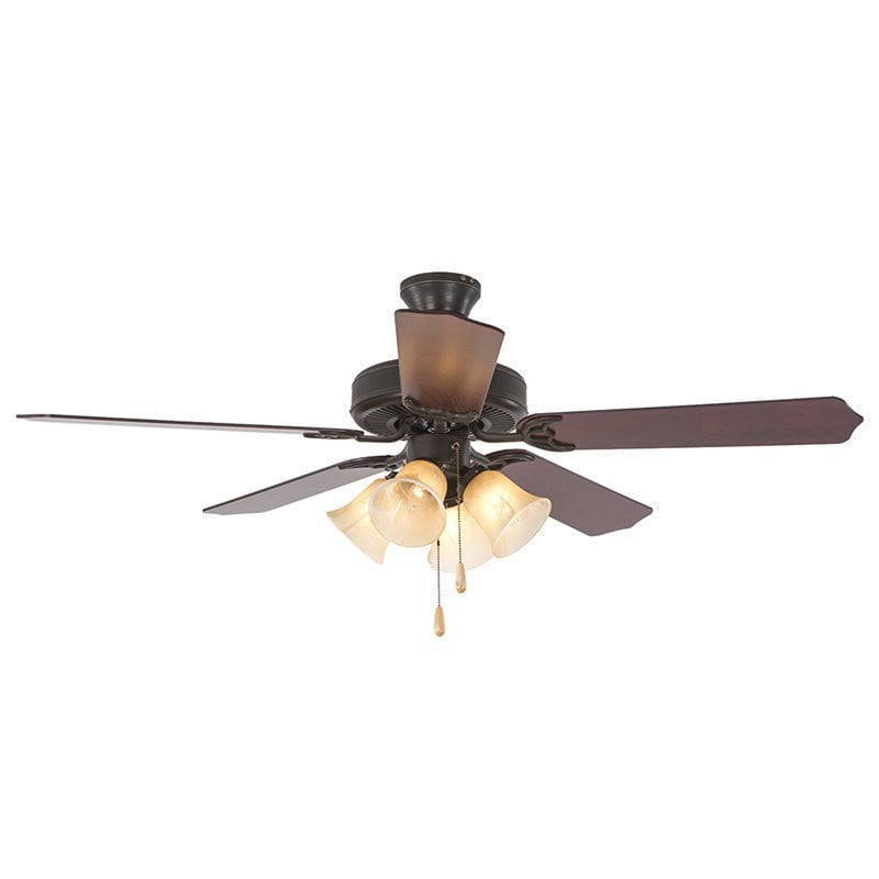 Yosemite Home Decor Westfield 52 in. Indoor Ceiling Fan with 4 Lights