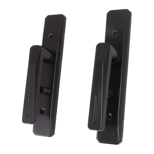 Rectangular Door Handle Locks, Portable Privacy Door Levers Security Door Handle Reversible Gate Bath Door Handle Simple Locks Latch Hardware For Bedrooms Office