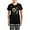 With Checker Pant, variant on CafePress - Sunflower Life Pajamas - Women's Short Sleeve Print T-Shirt and Pants Dark Cotton Pajama Set