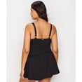 thumbnail image 4 of Anne Cole Signature NEW BLACK Plus Size Live In Color Swim Dress, US 18W, 4 of 5