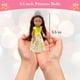 thumbnail image 5 of Little Dolls Set with Mini Princess Dolls for Girls – Princess Toy Dolls for Dollhouse –Small Doll Mini Princess Figures with Tiaras, Hair Accessories, 5 of 5