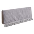 thumbnail image 4 of Protector de la cubierta de las cabeceras de la cama Protector De La Cubierta Antipolvo De La Cabecera De La Cama Elástica 120cm Gris Gris Magideal Protector de la cubierta de las cabeceras de la cama, 4 of 7