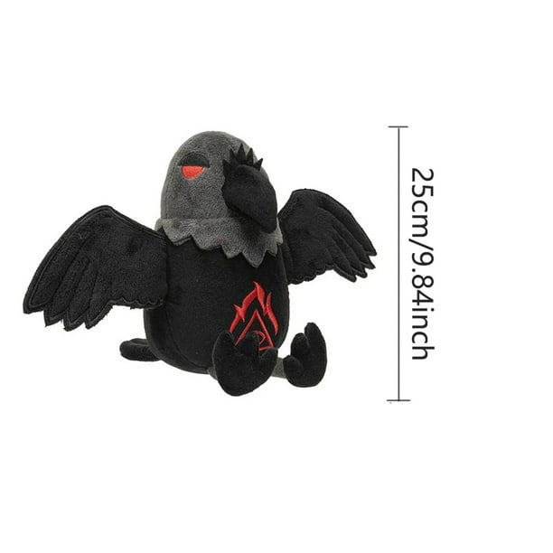 Muñeco de Peluche TBKOMH Regalo Animales de Peluche Cuervo