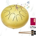 thumbnail image 1 of IMENGL Rain Drum For Outside Garden Drum For Rain Outdoor Drum Rain Chime Rain Drum For Garden Instrument Drum 6 Inches 8 Notes Rain Drum Outdoor Baby Musical Instruments,Baby Puzzles with Music,Bir, 1 of 4