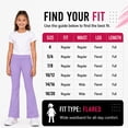 thumbnail image 7 of RBX Girls Leggings - 2 Pack Stretchy Girl Flare Leggings with Pockets Yoga Pants for Girls (7-16), 7 of 7
