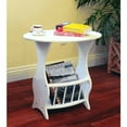 thumbnail image 2 of Frenchi Furniture Finition de la Table du Magazine, Blanche, 2 of 5