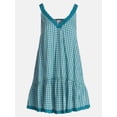 thumbnail image 6 of Joyspun Women’s V Neck Woven Sleep Chemise, Sizes XS-3X, 6 of 6