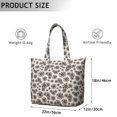 thumbnail image 5 of Sunflower Women's Large Weekend Travel Bag Moving Canvas Handbag Thick Double Layer Beach Weekend Travel Unisex Hospital Maternity Delivery with Toiletry Waterproof, 5 of 5