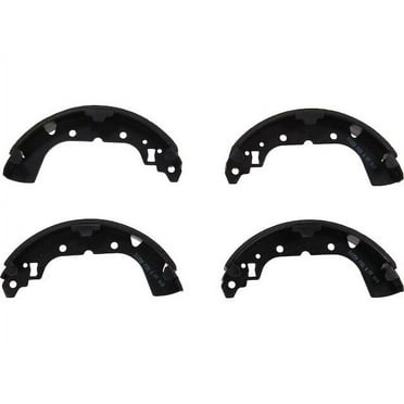 Rear Brake Shoe Set - Compatible with 2014 - 2015, 2017 - 2020 Mitsubishi Mirage 2018 2019