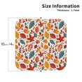 thumbnail image 3 of Gaeub Autumn Leaves Print 6 Pcs Leather Coasters for Drinks ,Drink Coasters Sets,Drink Table Cup Coasters for Living Room Kitchen Coffee Decor,Square, 3 of 7