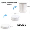 thumbnail image 2 of Toilette de Camping, Toilette de Camping Multifonctionnelle, Toilette Sèche Portable Pliable Rétractable, Toilette Mobile pour Pêche en Plein Air, Camping, Randonnée, Longs Trajets, 2 of 5