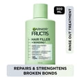 thumbnail image 1 of Garnier Fructis Combleur Capillaire + Renforcement des Liens, Traitement de Réparation des Fibres avant Shampooing, pour Cheveux Abîmés, Répare & Renforce les Liens Brisés, Remplit les Cheveux de Force à 7 Couches de Profondeur, 1 of 9