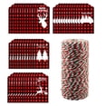 thumbnail image 1 of Under 10 Gift Wrapping Paper Label with Rope, Kraft Paper Gift Label, Christmas Package with Rope, Christmas Gift Label, 1 of 8