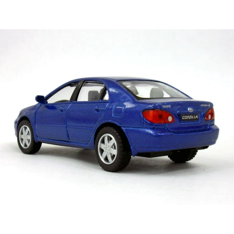 Toyota Corolla 1/36 Scale Diecast Model by Kinsmart - BLUE