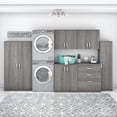thumbnail image 1 of Pemberly Row 6 Piece Modular Laundry Room Storage Set in Platinum Gray, 1 of 8