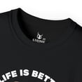 thumbnail image 4 of Life is Better with Dachshund - Funny Dog Lover Unisex Ultra Cotton Tee, 4 of 4