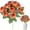 D, variant on 1 Bundle Artificial Mini Rose Bunch 12 Heads Faux Small Silk Rose Flowers for Wedding Centerpiece Vase Home Table Decor 30cm, Clearance Pink