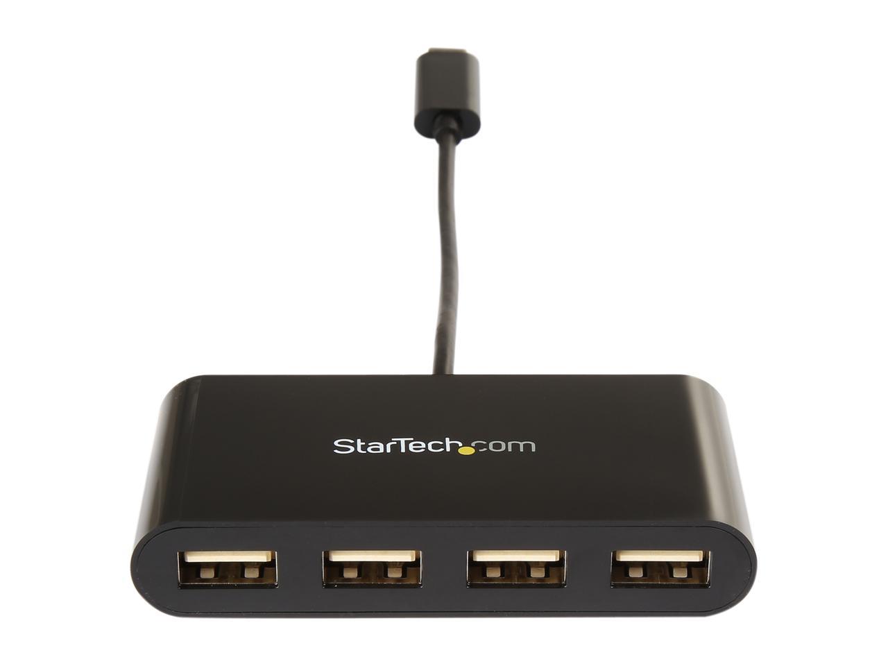 StarTech.com ST4200MINIC USB C Hub 4 Port - USB-C to 4 x USB-A - Powered USB Hub - USB 2.0 Hub - USB Port Expander - USB Port Hub - USB Type C Hub - image 2 of 4