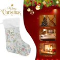 thumbnail image 4 of Coolnut Wildflower Christmas Stocking, Personalized Large Candy Stocking, Xmas Stockings Decoration Hanging Gift for Family Holiday Party Ornaments Decor Fireplace, 4 of 7