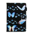 thumbnail image 6 of Dteck Case for Apple iPad mini 6th Generation 8.3" (2021),Magnetic Leather Patterned Card Holder Wallet Hybrid Rubber Case Kickstand Shockproof Folio Cover for iPad mini 6,Blue Butterfly, 6 of 7