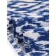 thumbnail image 5 of Vestido de verano sin mangas bohemio de estampado ikat para mujer, vestido midi casual de Día de la Madre con bolsillos, azul oscuro, talla M, 5 of 6