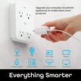 thumbnail image 5 of Geeni Smart Wi-Fi 4 Outlet Plug with Surge Protection, – No Hub Required – Compatible with Alexa, Google Home, White – 1-Pack, 5 of 11