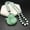 Light green-, variant on MATROOY Unisex Chinese Hand-Carved Fox Pendant Necklace Fashion Blessing Beads Neckl WY4-Dark green-