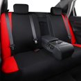 thumbnail image 5 of TIANLAIMEI Full Set Car Seat Covers with Steering Wheel Cover and Seat Belt Shoulder Protector Set, Automotive Seat Cushion Car Accessories Fits Most Cars, 5 of 15