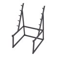 thumbnail image 4 of Figura en miniatura de soporte para sentadillas, adorno de escritorio y portalápices, hierro, decoración de gimnasio negra, 4 of 8