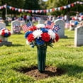 thumbnail image 6 of Flower Vase with Sturdy Spikes/Stakes Outdoor Artificial or Fresh Flower Holder Decoration, 6 of 6