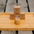 thumbnail image 6 of Eco Friendly Bamboo Toothbrush Travel Case 2.4 Inch, Natural Handmade Portable Holder Tube, Hard Protective Case for Toothbrush Straws Pens, Sustainable Bathroom Accessory, 1X Toothbrush Base, 6 of 8