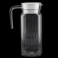 thumbnail image 3 of Greensen Acrylic Transparent Juice Bottle Striped Water Ice Cold Juice Jug with Lid for Bar Home,Juice Bottle, Cold Water Bottle, 3 of 8