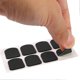 thumbnail image 4 of Protective cushion for soprano, alto, tenor, clarinet saxophone mouthpiece, black, small oval, 0.8 mm, 4 of 4