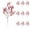 #10 J【10x Artificial Cherry Branches】, variant on KTFgvq Small Peach Simulation Branches Realistic Floral Decor Artificial Artificial Flower Stems for Zen Home Tea Room Table Accents