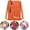 Saffron, variant on Clossjun Men Women Crossbody Bag Lightweight Fabric Phone Purse with 2 Zipper Mini Handbag Adjustable Belt Casual Packs For Work Out Back To School Saffron