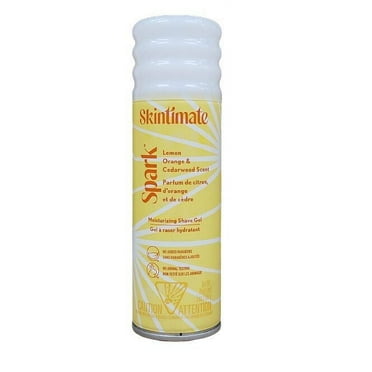 Skintimate Spark Shave Gel, Lemon Orange And Cedarwood, 7 Oz, 2 Pack