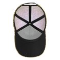 thumbnail image 4 of Lsque Glitter Rainbow Baseball Cap Trucker Low Profile Hat Golf Dad Hat Adjustable Original Classic Unconstructed Plain Cap Men Women, 4 of 9