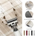 thumbnail image 5 of Round Rugs 4Ft, Beige Buffalo Plaid Round Area Rug Washable Indoor Throw Carpet, Farmhouse Modern Checkered Soft Non Slip Circle Rug for Kitchen Nursery Room Home Decor Aesthetic, 5 of 8
