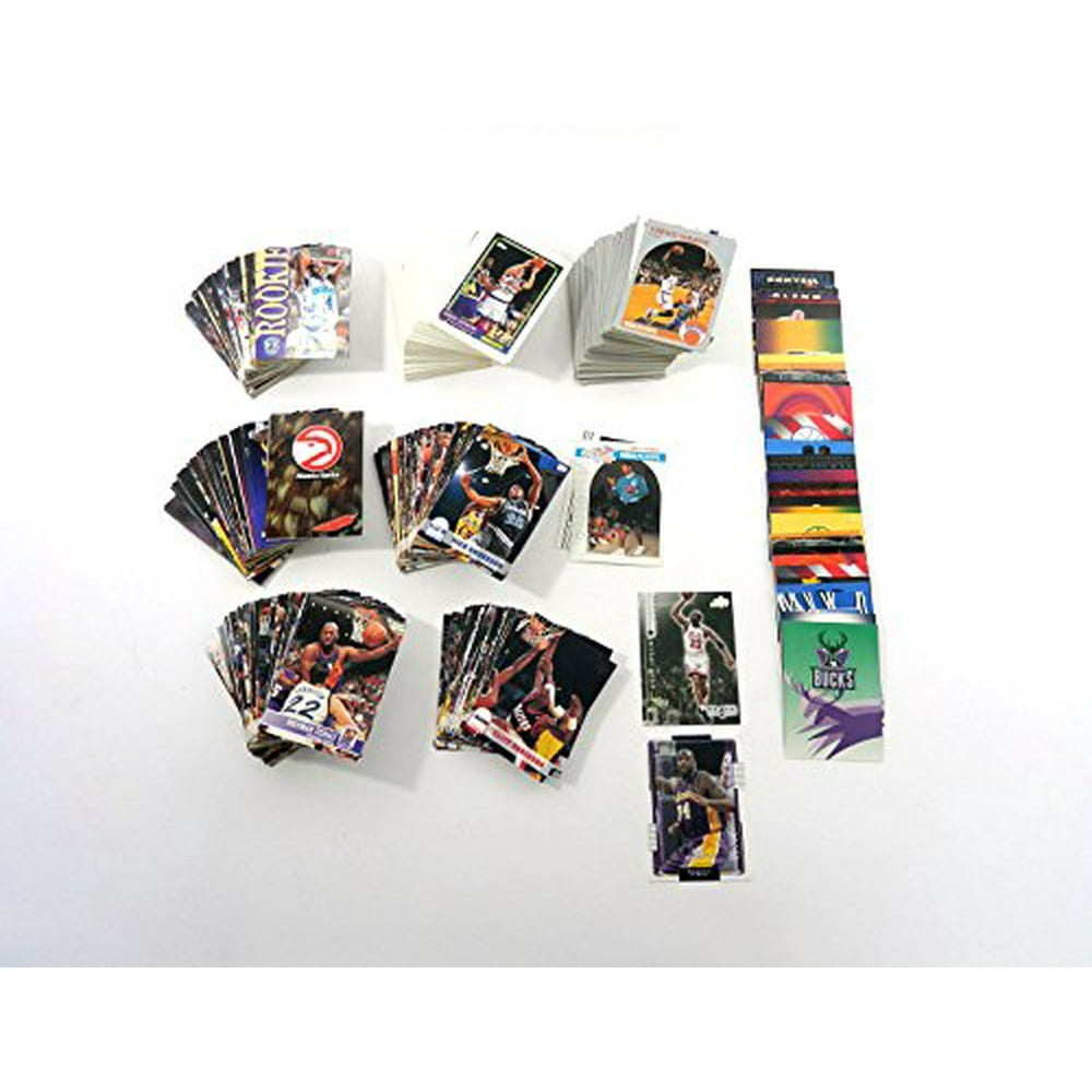 NBA Basketball Card Collector Box with Over 500 Cards GUARANTEED