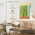 thumbnail image 5 of Elephant Stock Pastel Tennis Rackets Wall Art - Vertical Canvas Wall Art - Living Room Wall Decor - Sports Canvas - Orange And Yellow Decor - 8" x 12", 5 of 8