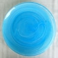 thumbnail image 4 of Red Pomegranate 0812-6 Nuage 11 in. Dinner Aqua Plate, 4 of 5