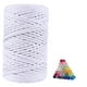 thumbnail image 1 of Cordón de Macramé FLIPPED 100% Algodón Natural 5mm x 100m Blanco, 1 of 6