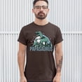 thumbnail image 3 of Tee Hunt Papasaurus T-Shirt Father's Day T-Rex Dinosaur Grandpa Funny Daddy Men's Tee, Brown, 4X-Large, 3 of 5