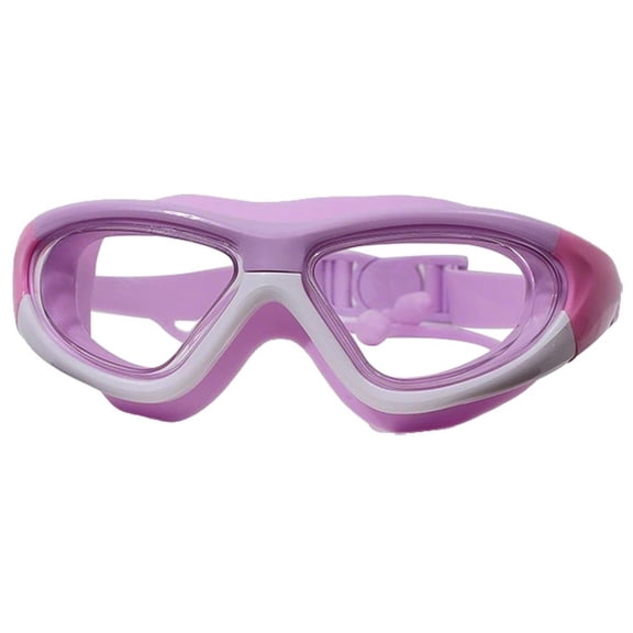 Swim goggles for Kids 3-12, Anti-Fog Anti-UV Wide Vision Swimming Goggles No Leaking Full Protection for Boys Girls