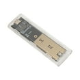 thumbnail image 1 of M.2 NVMe  SSD Enclosure, NVMe To USB C 3.1 Support UASP Trim 10Gbps Solid State Drive Adapter Enclosure JMS583 Chip  for 2230 2242 2260 2280 SSD, 1 of 7