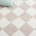 thumbnail image 6 of SAFAVIEH Ebony Mercia Diamond Area Rug, Light Brown/Ivory, 9' x 12', 6 of 10