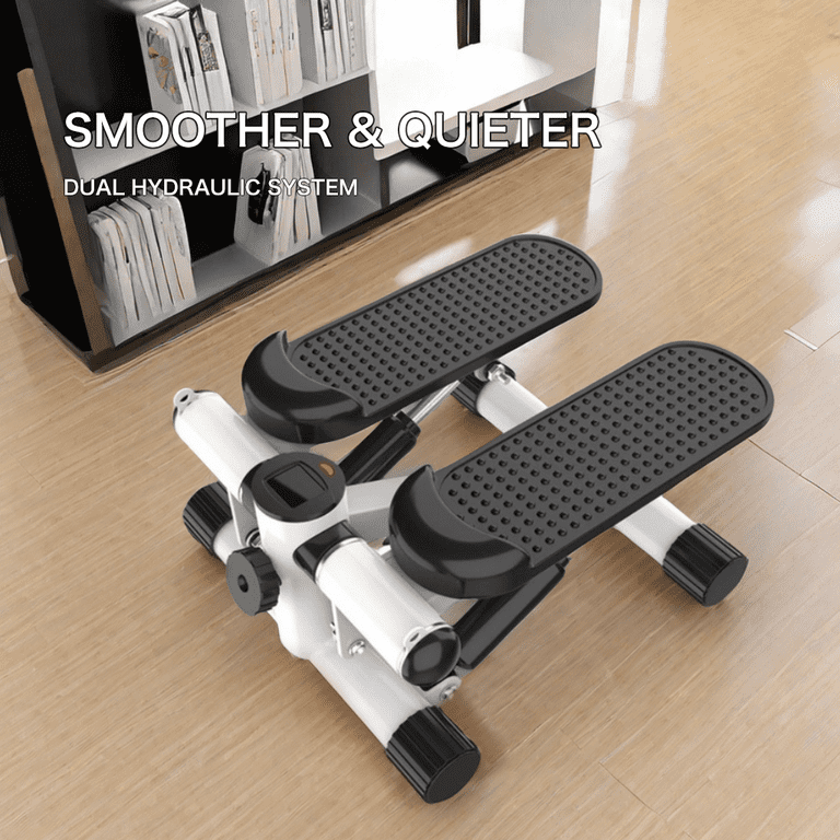 Hydraulic Fitness Mini Stepper 300 LBS Weight Capacity LCD Monitor Ideal for Home Exercise Walmart
