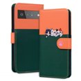 thumbnail image 1 of Compatible with Google Pixel 6 Pro Cute Animals Pattern Wallet Case with Card Slots Flip Cover, 1 of 5